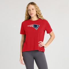 Fanatics New England Patriots Women's Essential Legacy T-Shirt Red