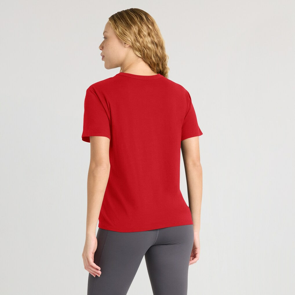 Fanatics New England Patriots Women's Essential Legacy T-Shirt Red