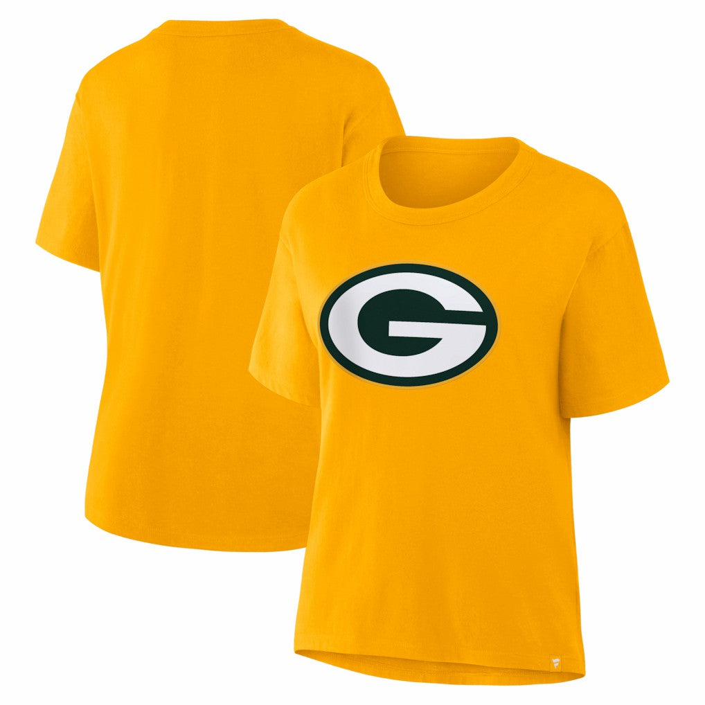 Fanatics Green Bay Packers Women's Essential Legacy T-Shirt Gold