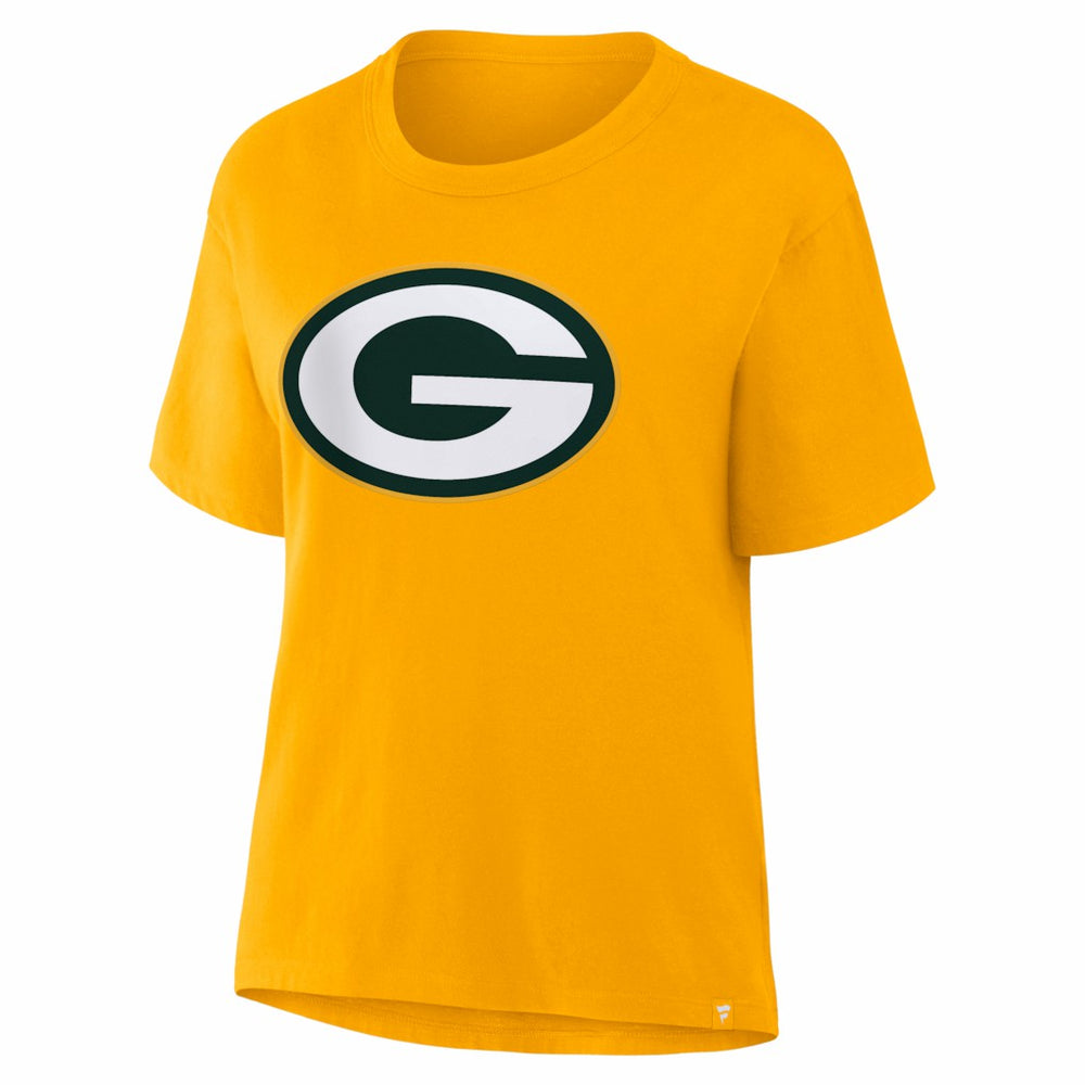 Fanatics Green Bay Packers Women's Essential Legacy T-Shirt Gold