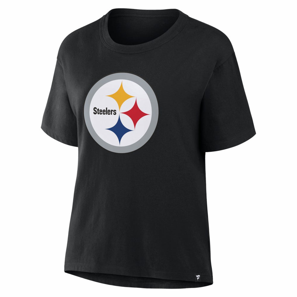 Fanatics Pittsburgh Steelers Women's Essential Legacy T-Shirt Black