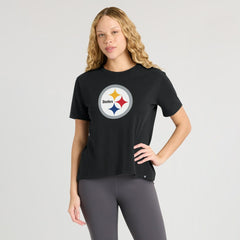 Fanatics Pittsburgh Steelers Women's Essential Legacy T-Shirt Black