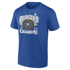 Los Angeles Dodgers 1988 World Series Champions T-Shirt - Royal - MLB on Sale
