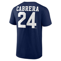 Miguel Cabrera Detroit Tigers Player Icon Name & Number T-Shirt - Navy - MLB Sale