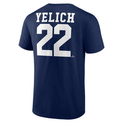 Christian Yelich Milwaukee Brewers Player Icon Name & Number T-Shirt - Navy - MLB Discount
