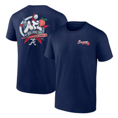 Atlanta Braves Hometown Collection Nice Kicks T-Shirt - Navy - MLB Online