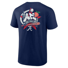 Atlanta Braves Hometown Collection Nice Kicks T-Shirt - Navy - MLB Online