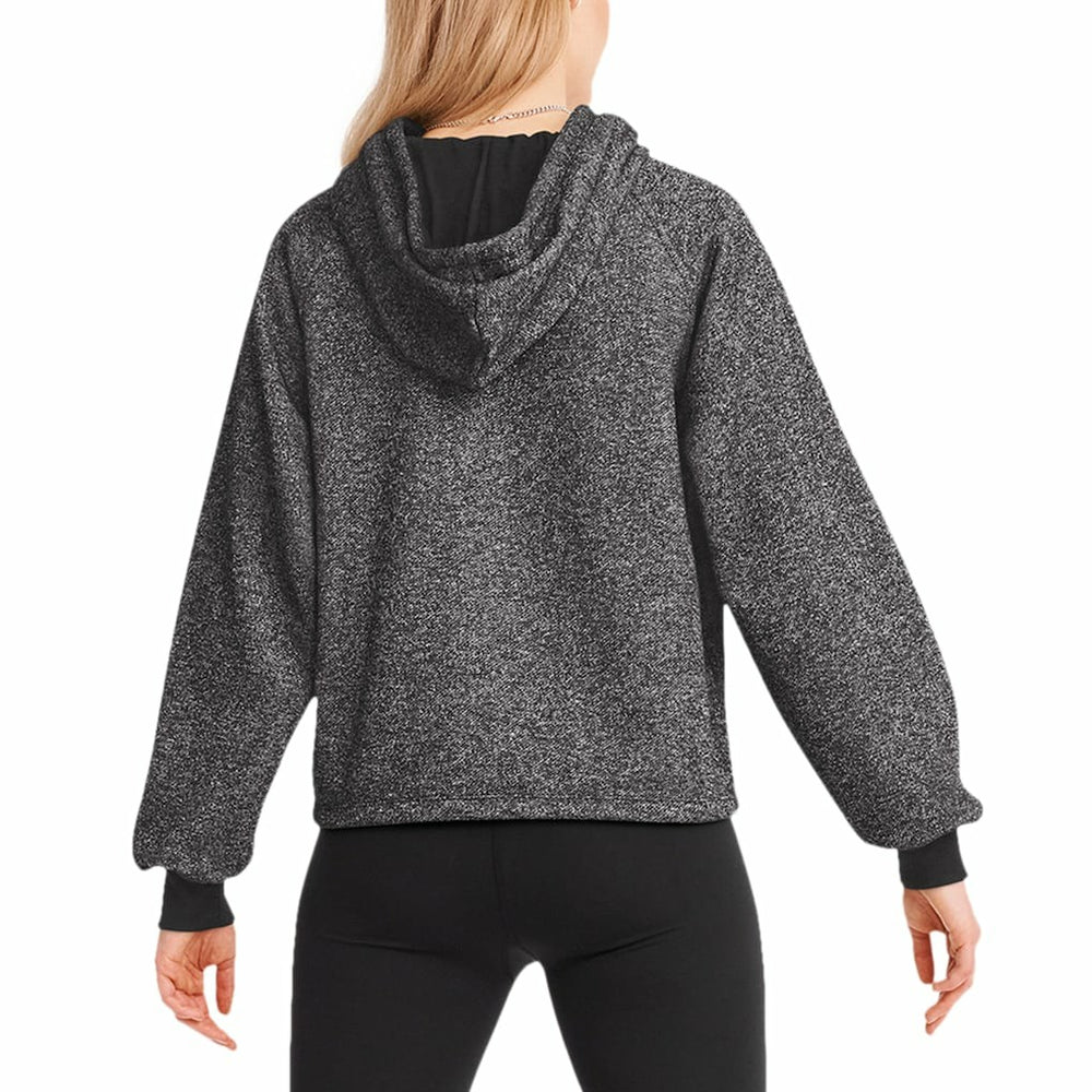 Cincinnati Bengals DKNY Sport Women's Debbie Dolman Raglan Pullover Hoodie Black