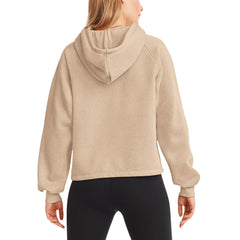 Tennessee Titans DKNY Sport Women's Debbie Dolman Raglan Pullover Hoodie Cream