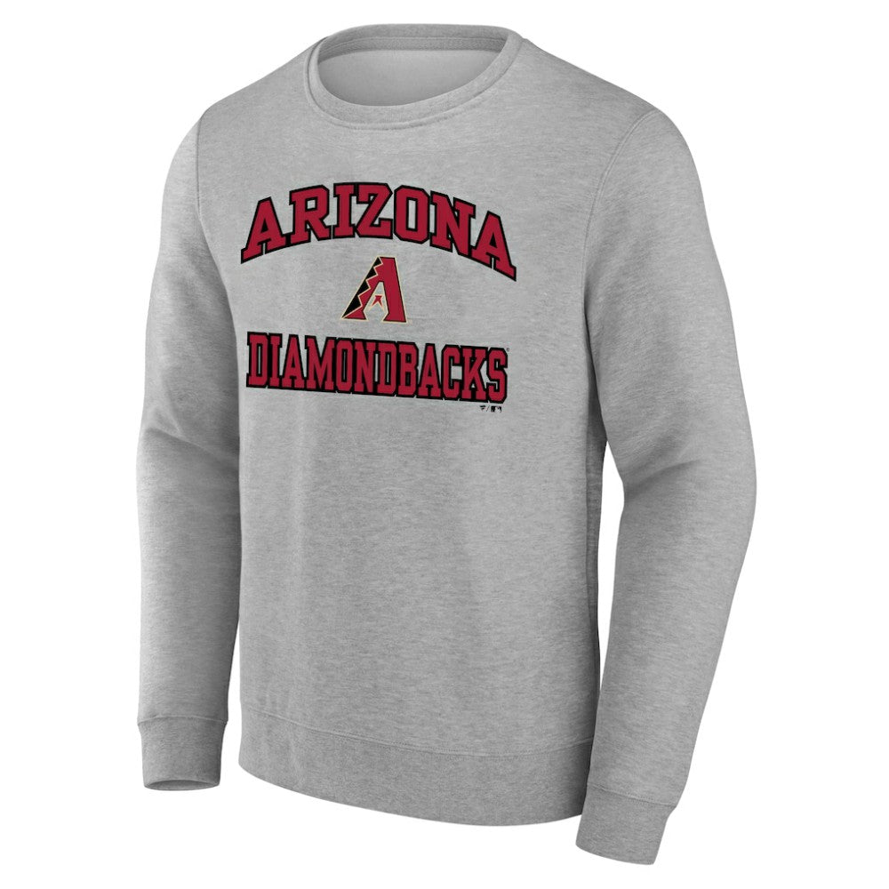 Arizona Diamondbacks Heart & Soul Pullover Sweatshirt - Heather Gray - MLB Discount