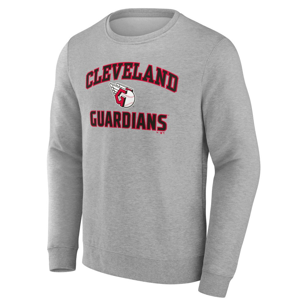 Cleveland Guardians Heart & Soul Pullover Sweatshirt - Heather Gray - MLB Sale