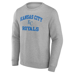 Kansas City Royals Heart & Soul Pullover Sweatshirt - Heather Gray - MLB Discount