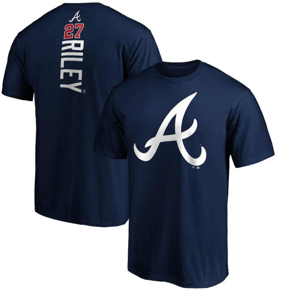 Austin Riley Atlanta Braves Playmaker Name & Number T-Shirt - Navy - MLB Lifestyle