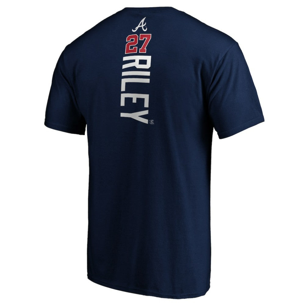 Austin Riley Atlanta Braves Playmaker Name & Number T-Shirt - Navy - MLB Lifestyle