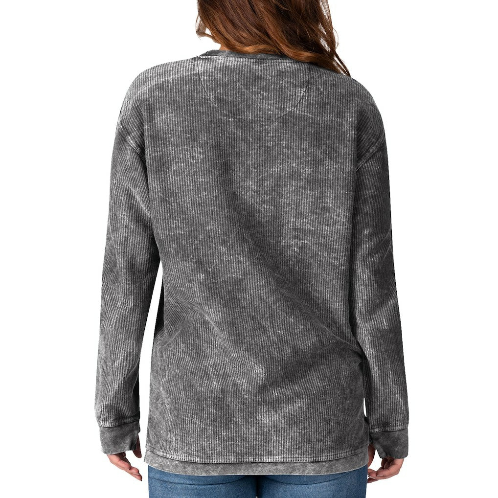 Arizona Cardinals G-III 4Her by Carl Banks Women's Comfy Cord Pullover Sweatshirt Black