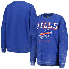 Buffalo Bills G-III 4Her by Carl Banks Women's Comfy Cord Pullover Sweatshirt Royal