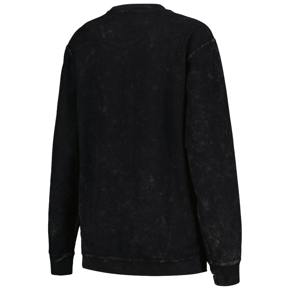 Las Vegas Raiders G-III 4Her by Carl Banks Women's Comfy Cord Pullover Sweatshirt Black
