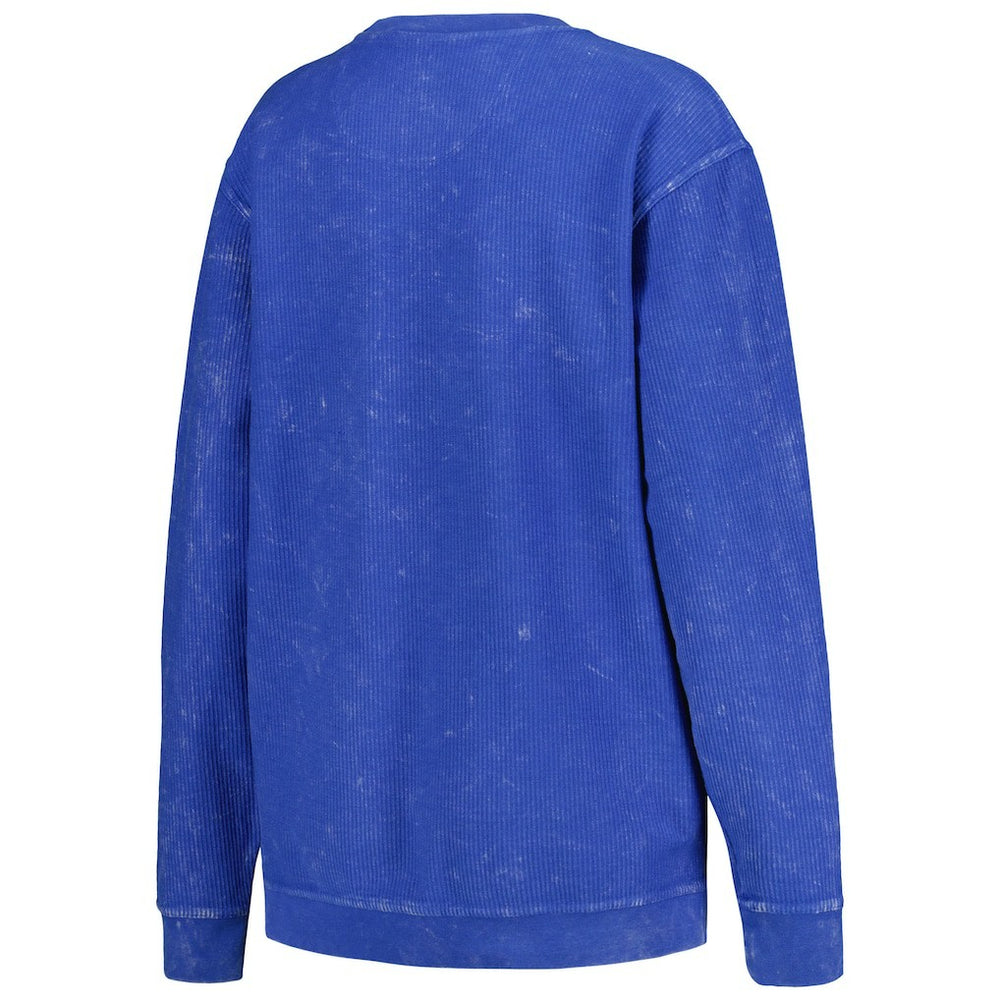 Los Angeles Chargers G-III 4Her by Carl Banks Women's Comfy Cord Pullover Sweatshirt Powder Blue