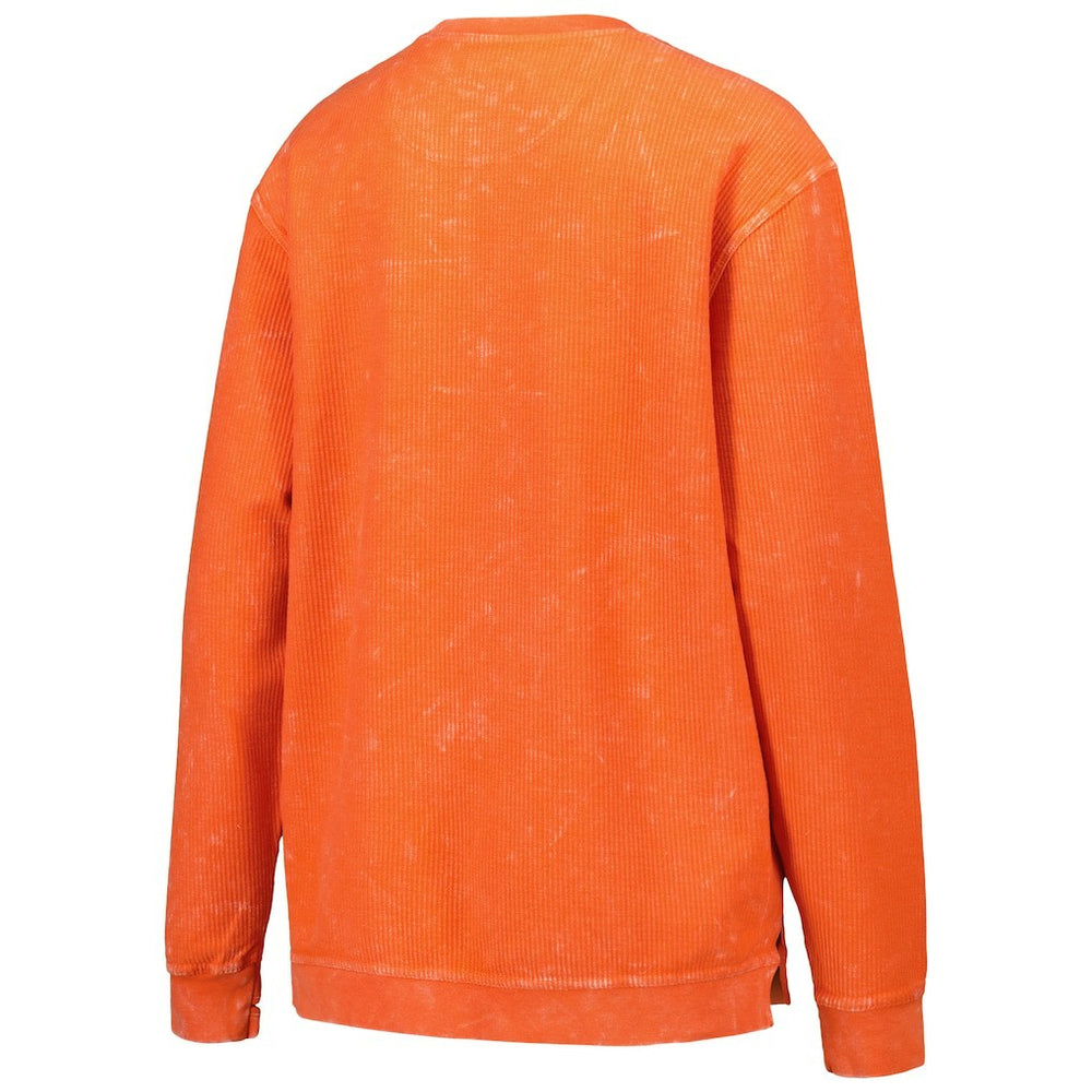 Miami Dolphins G-III 4Her by Carl Banks Women's Comfy Cord Pullover Sweatshirt Orange