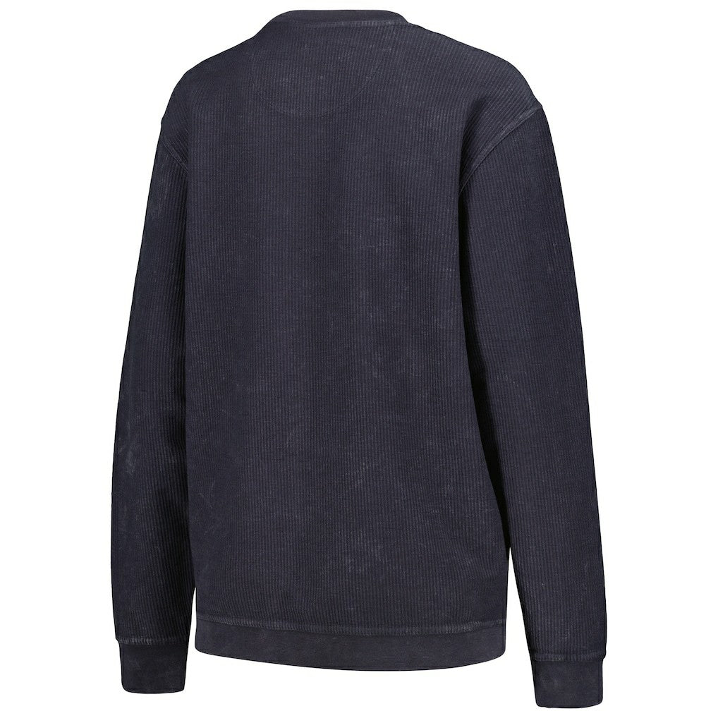 New England Patriots G-III 4Her by Carl Banks Women's Comfy Cord Pullover Sweatshirt Navy