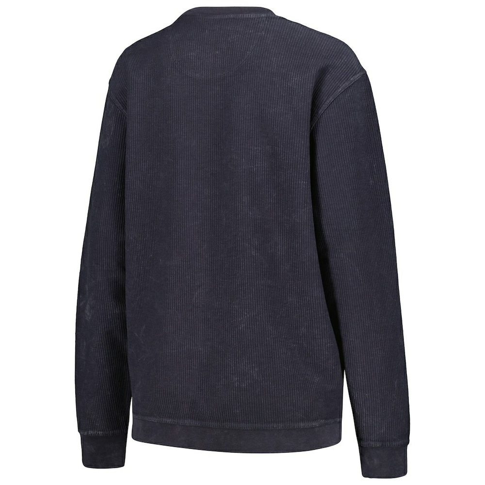 New England Patriots G-III 4Her by Carl Banks Women's Comfy Cord Pullover Sweatshirt Navy