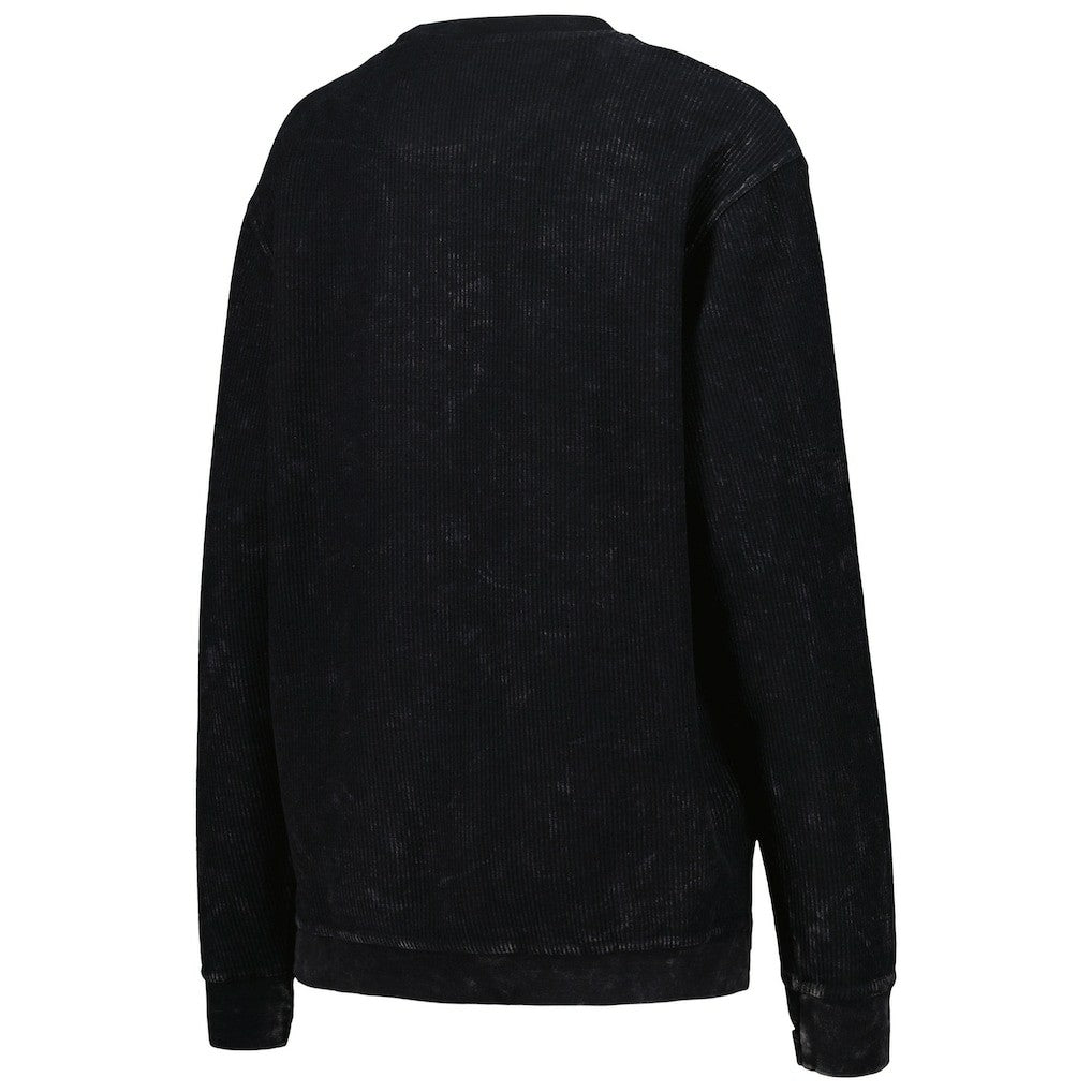 New Orleans Saints G-III 4Her by Carl Banks Women's Comfy Cord Pullover Sweatshirt Black