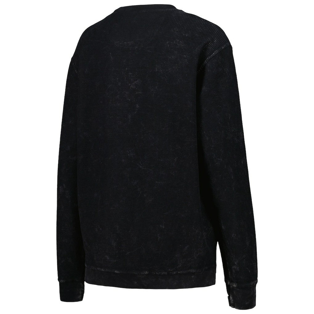New Orleans Saints G-III 4Her by Carl Banks Women's Comfy Cord Pullover Sweatshirt Black