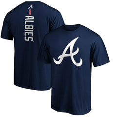 Ozzie Albies Atlanta Braves Playmaker Name & Number T-Shirt - Navy - MLB Online