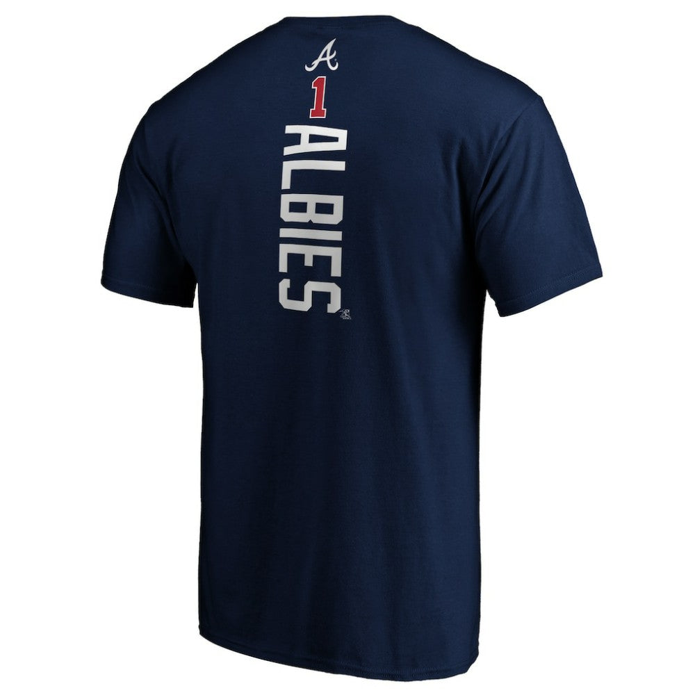 Ozzie Albies Atlanta Braves Playmaker Name & Number T-Shirt - Navy - MLB Online