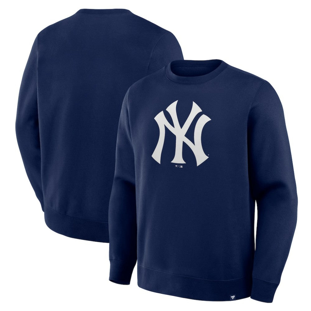 New York Yankees Fanatics Primary Logo Legacy Sweatshirt - Navy - Fanatics Online