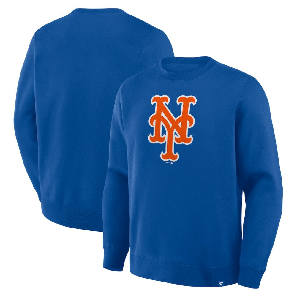New York Mets Fanatics Primary Logo Legacy Sweatshirt - Royal - Fanatics on Sale