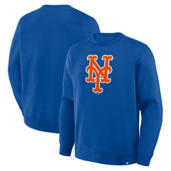 New York Mets Fanatics Primary Logo Legacy Sweatshirt - Royal - Fanatics on Sale