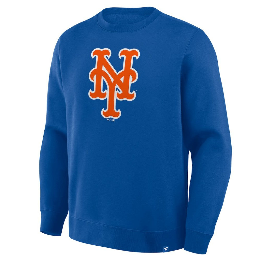 New York Mets Fanatics Primary Logo Legacy Sweatshirt - Royal - Fanatics on Sale