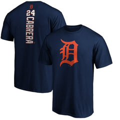 Detroit Tigers Playmaker Name & Number T-Shirt - Navy - MLB Sale