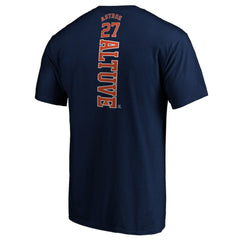 Jose Altuve Houston Astros Playmaker Name & Number T-Shirt - Navy - MLB Sale