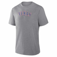 Texas Rangers Fanatics Play Tribute Tri-Blend T-Shirt - Heather Gray - Fanatics Online