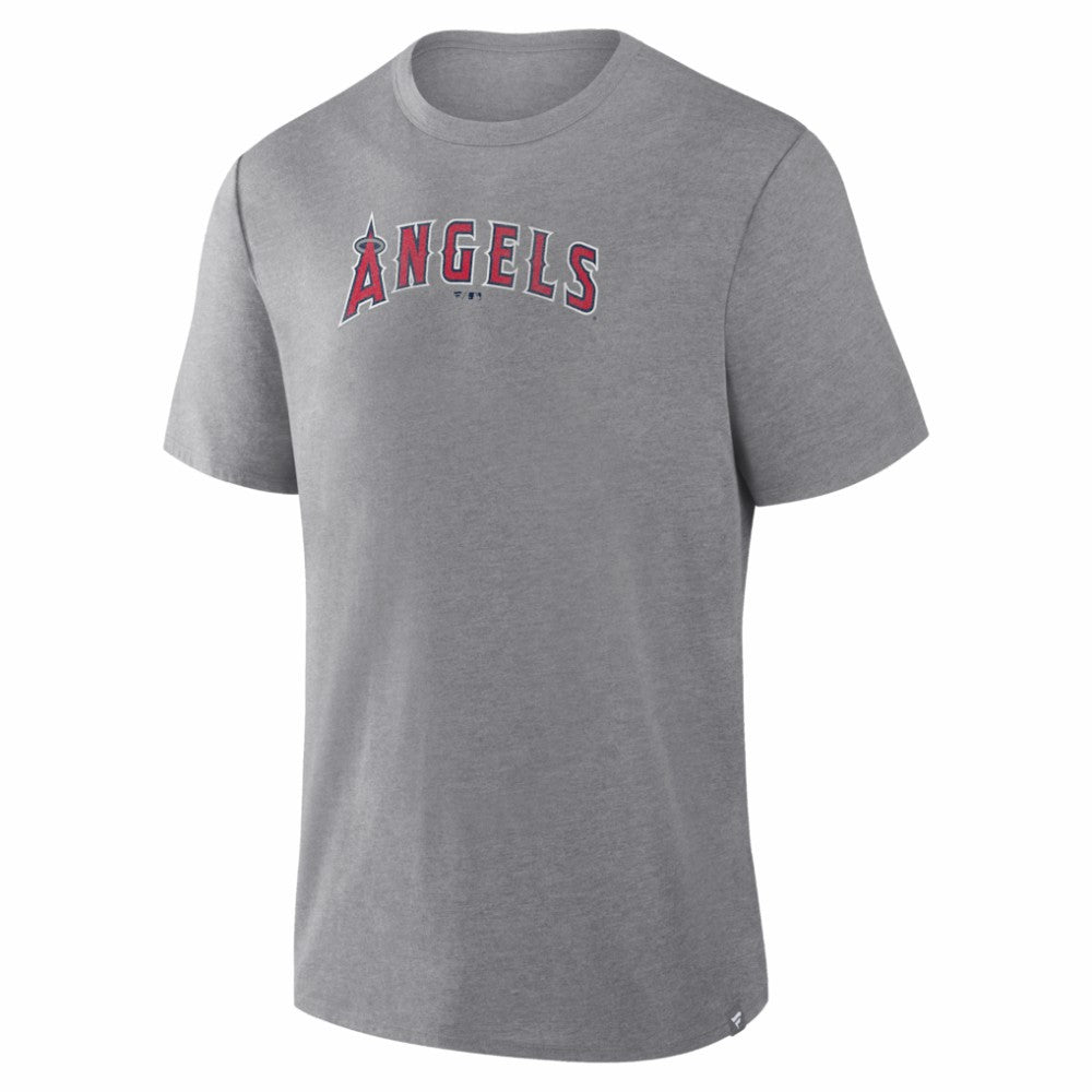 Los Angeles Angels Fanatics Play Tribute Tri-Blend T-Shirt - Heather Gray - Fanatics Online