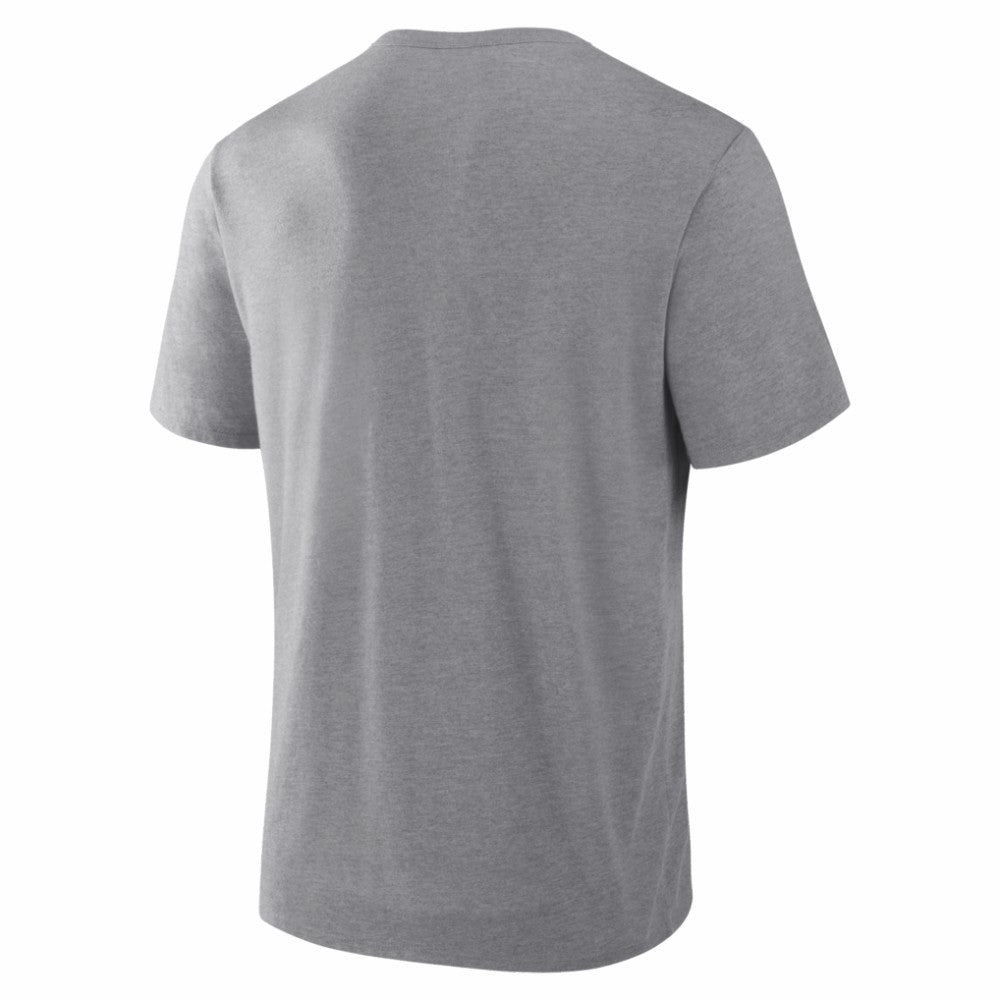 Cincinnati Reds Fanatics Play Tribute Tri-Blend T-Shirt - Heather Gray - Fanatics Lifestyle