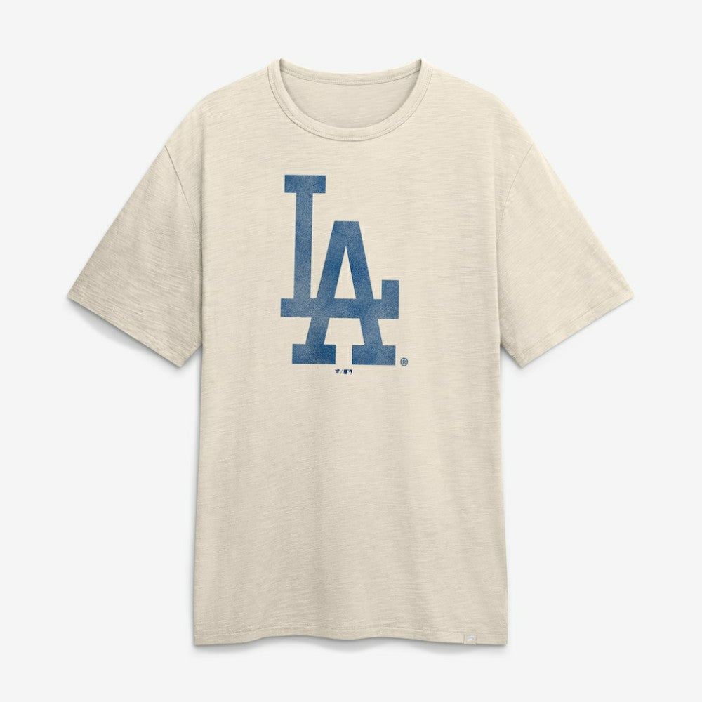Los Angeles Dodgers Fanatics Stadium Slub T-Shirt - Tan - Fanatics Lifestyle