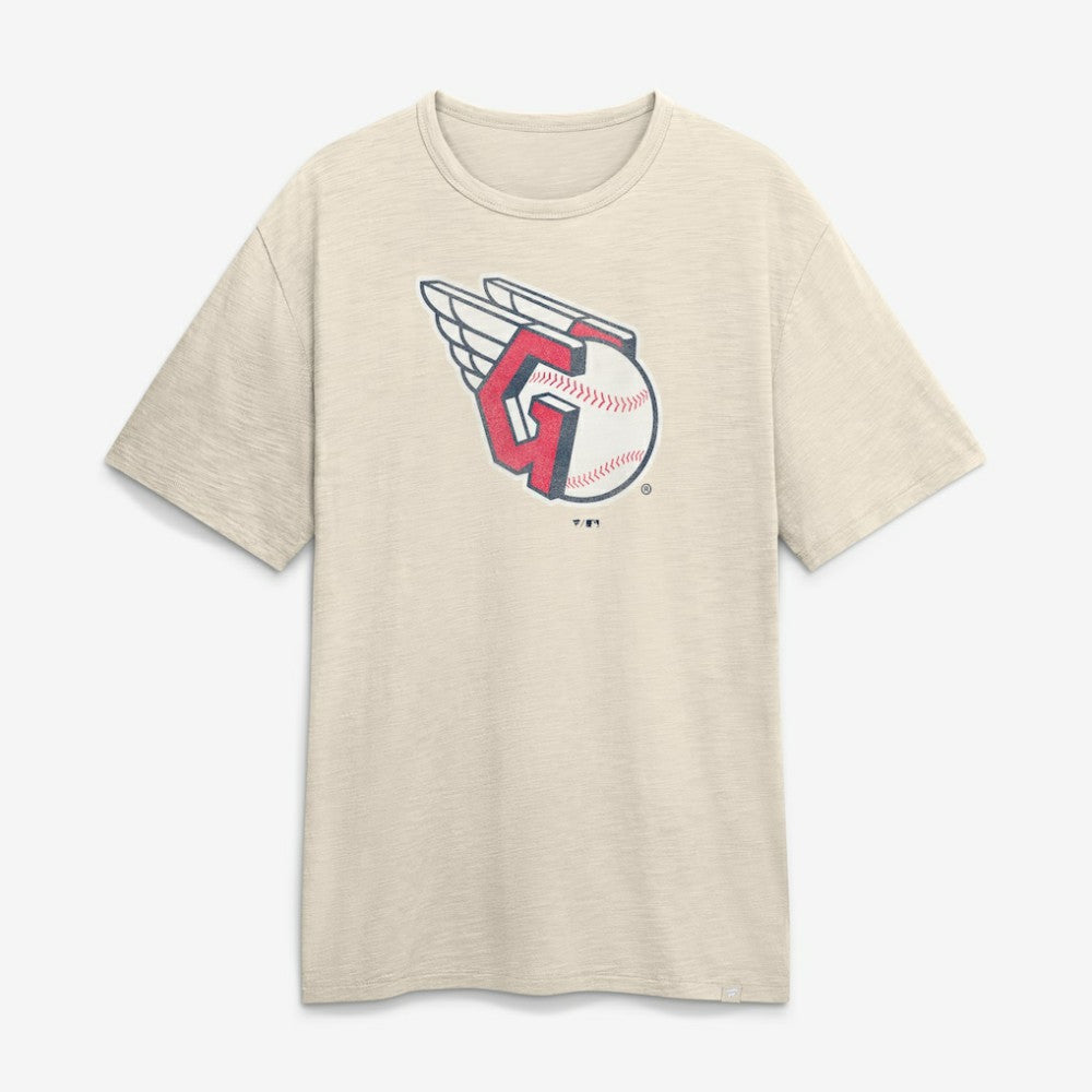 Cleveland Guardians Fanatics Stadium Slub T-Shirt - Tan - Fanatics Lifestyle