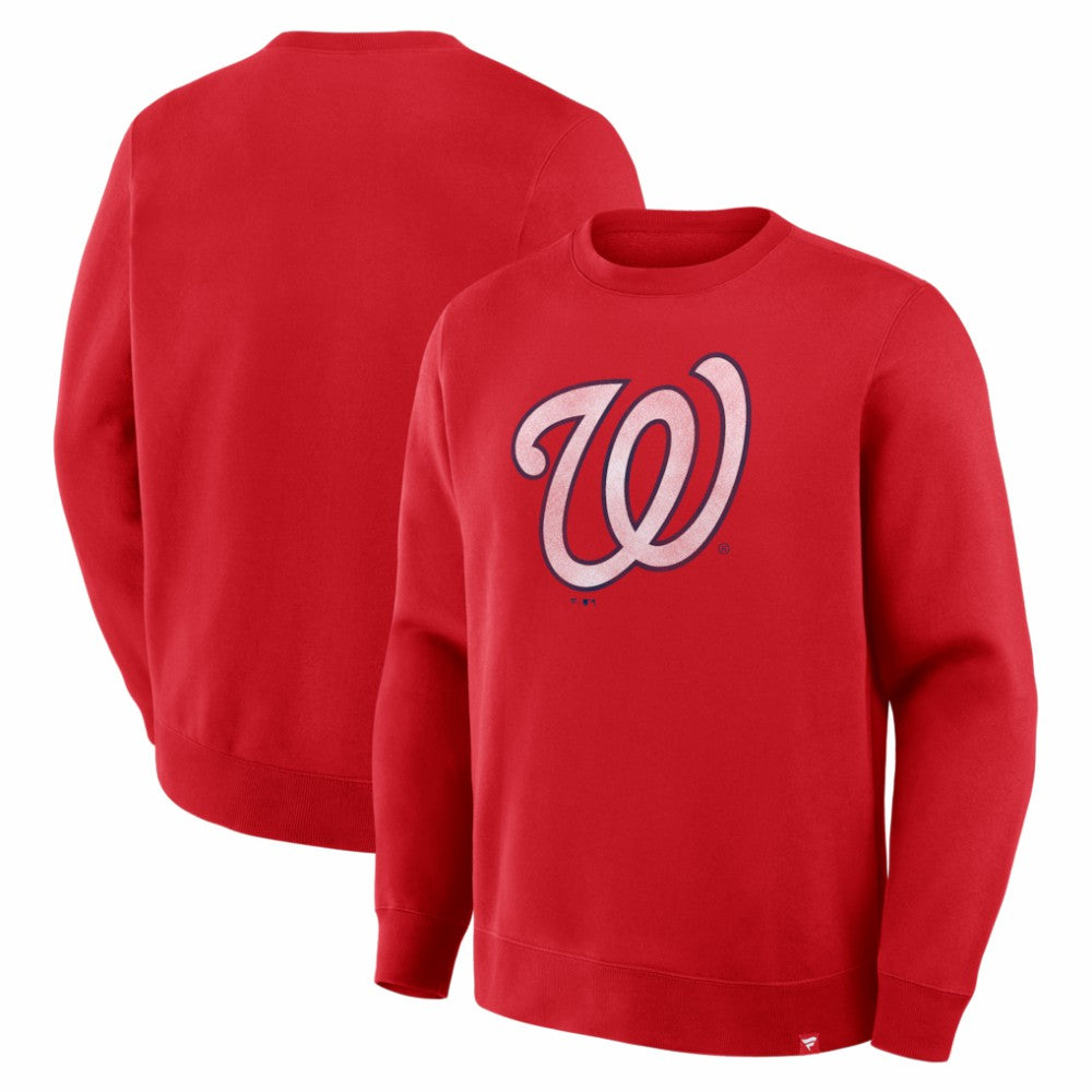 Washington Nationals Fanatics Legacy Sweatshirt - Red - Fanatics on Sale