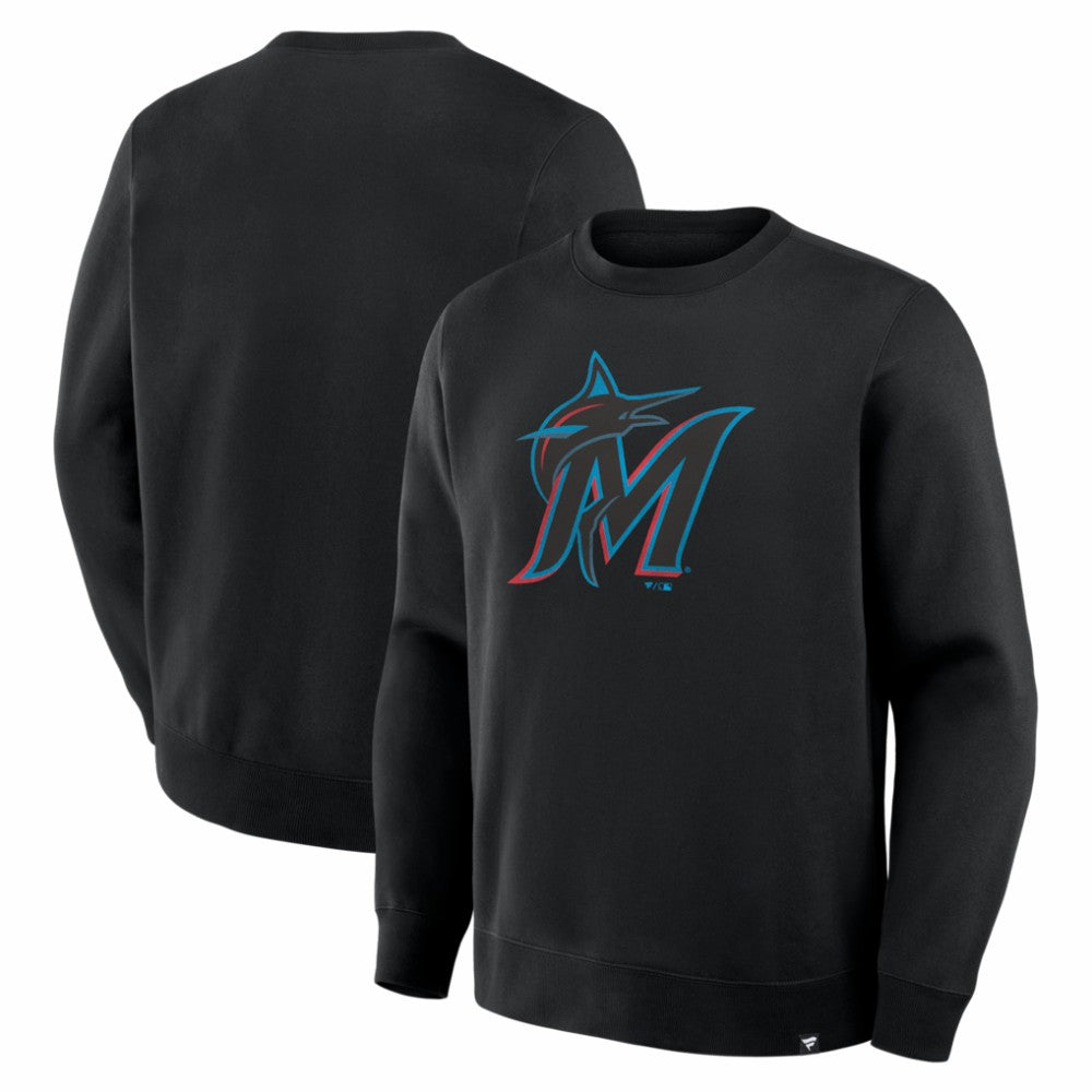 Miami Marlins Fanatics Legacy Sweatshirt - Black - Fanatics Lifestyle