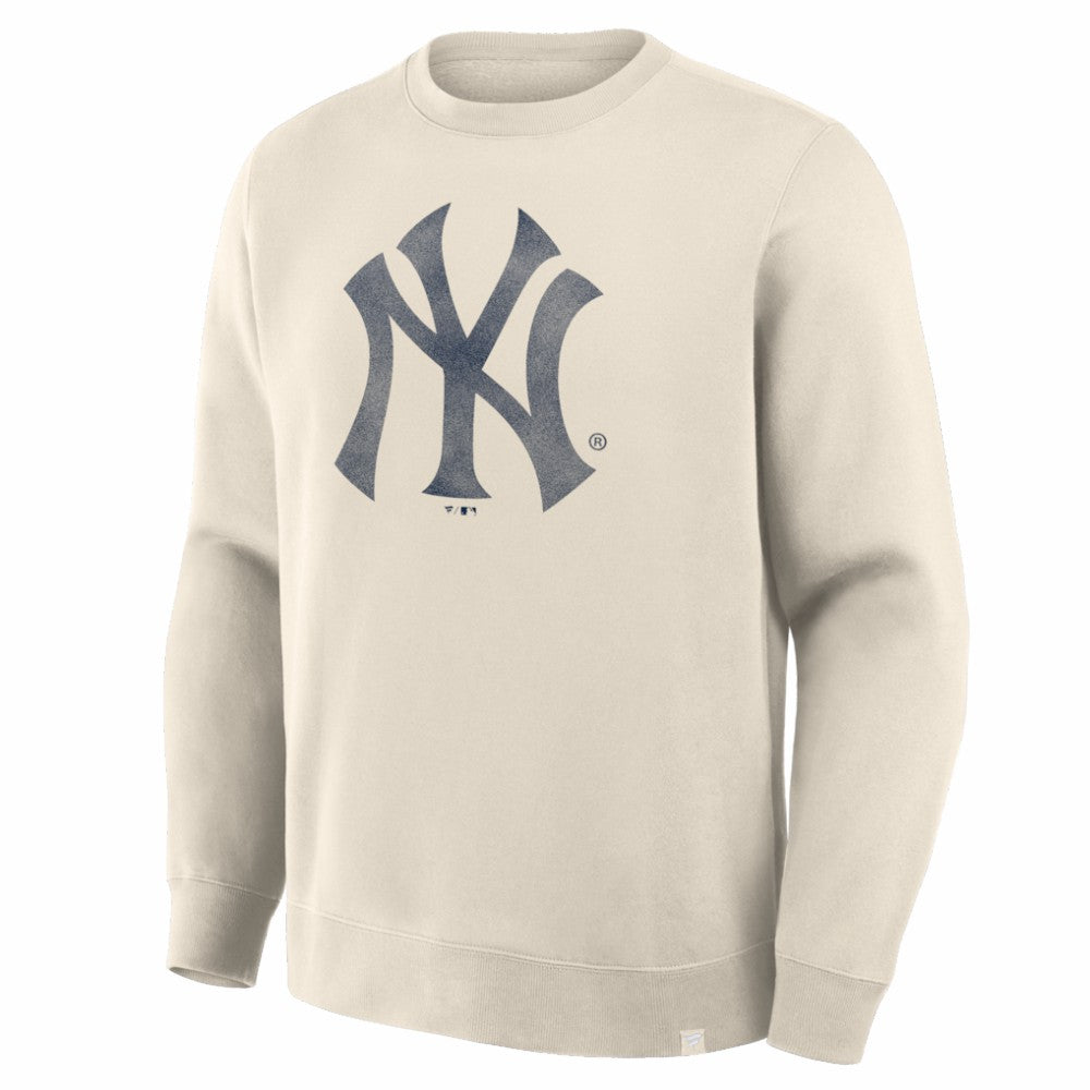 New York Yankees Fanatics Legacy Sweatshirt - Tan - Fanatics Lifestyle
