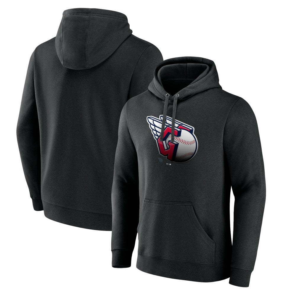 Cleveland Guardians Midnight Mascot Pullover Hoodie - Black - MLB on Sale