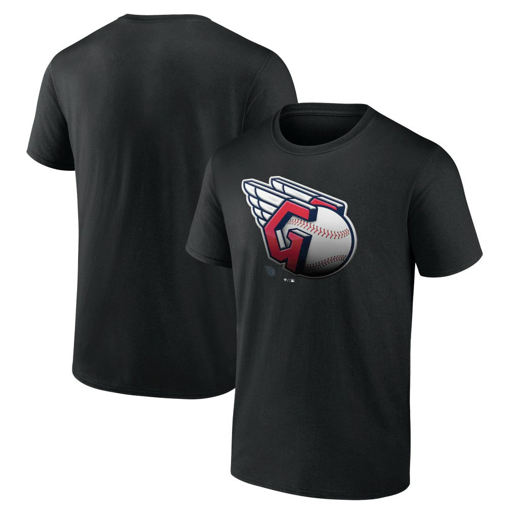 Cleveland Guardians Midnight Mascot T-Shirt - Black - MLB on Sale