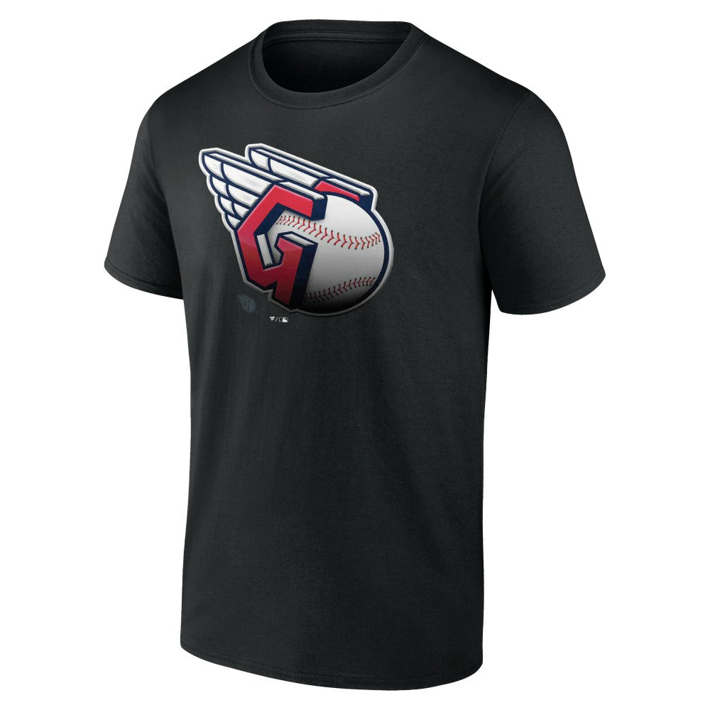 Cleveland Guardians Midnight Mascot T-Shirt - Black - MLB on Sale