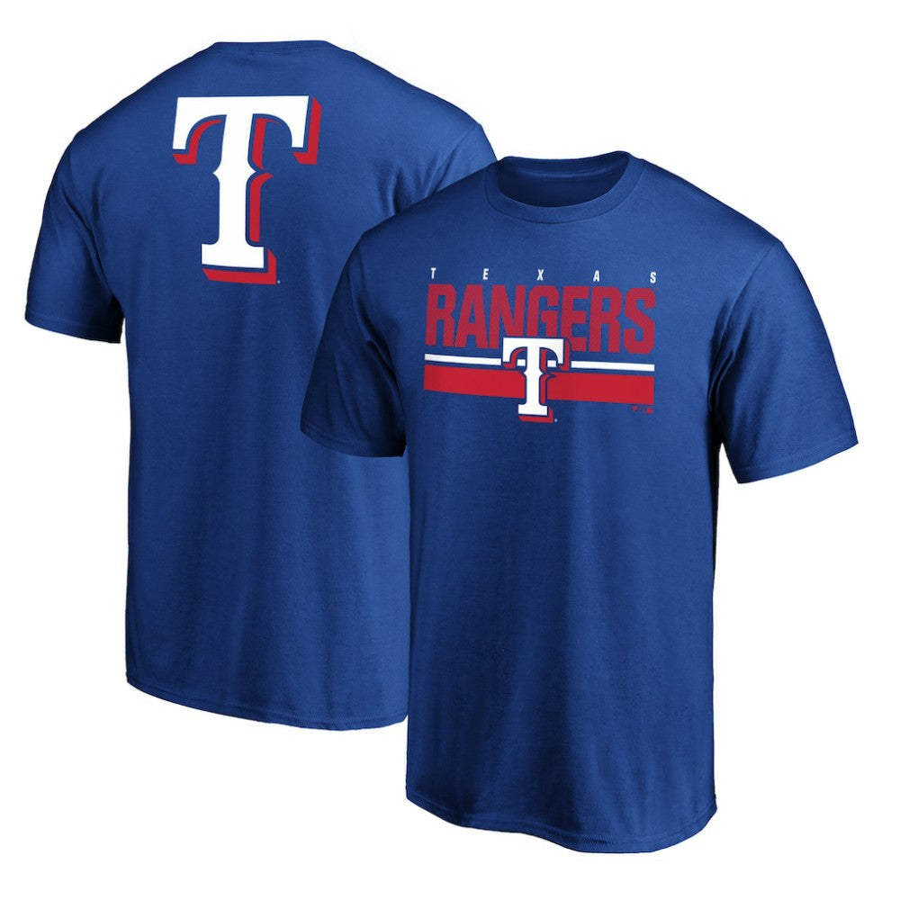 Texas Rangers End Game T-Shirt - Royal - MLB Discount