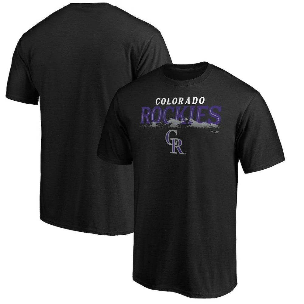 Colorado Rockies Team Adrenaline T-Shirt - Black - MLB Lifestyle