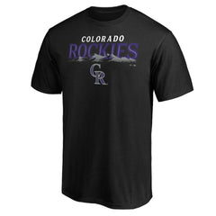 Colorado Rockies Team Adrenaline T-Shirt - Black - MLB Lifestyle