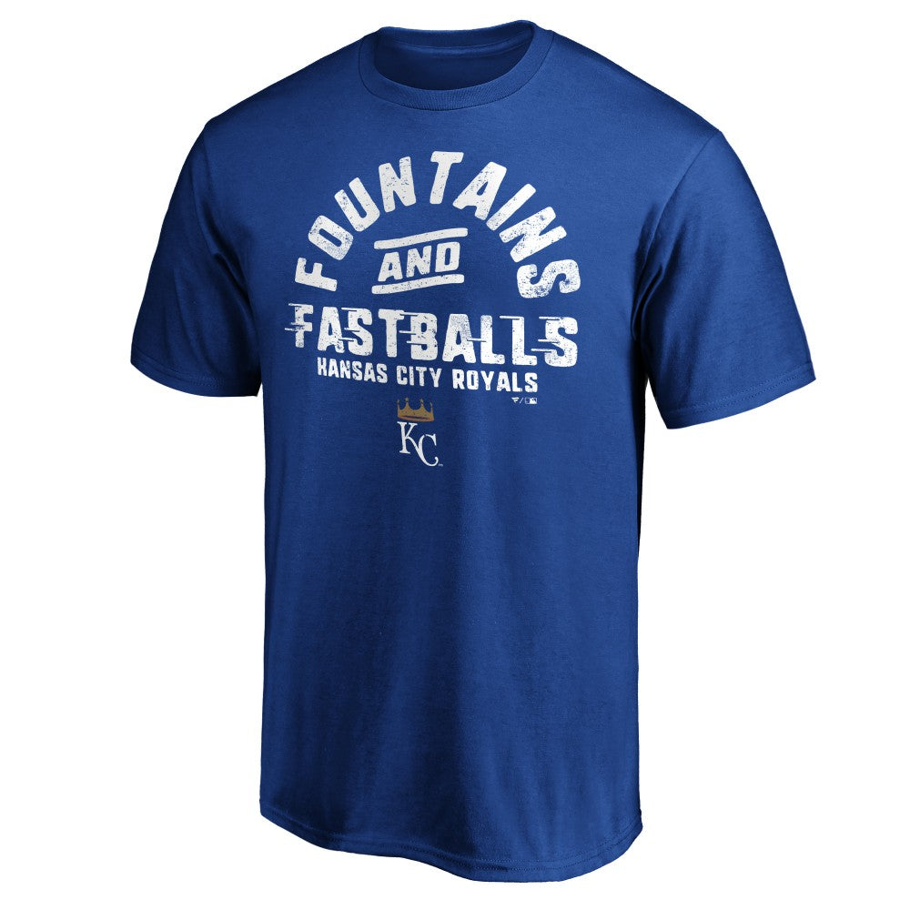 Kansas City Royals Team Adrenaline T-Shirt - Royal - MLB Lifestyle